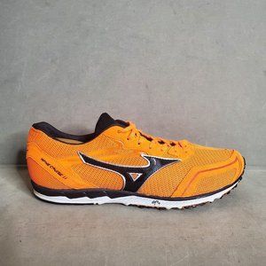 Size 8 Mizuno Running shoes Men WAVE CRUISE 11 SLIM U1GD1661 Orange black white
